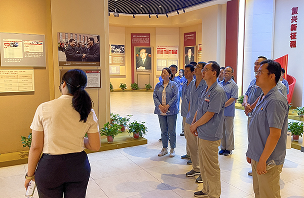 8月11日，物資采供部黨支部和計劃財務部黨支部聯(lián)合開展主題黨日活動 (4)    600.jpg